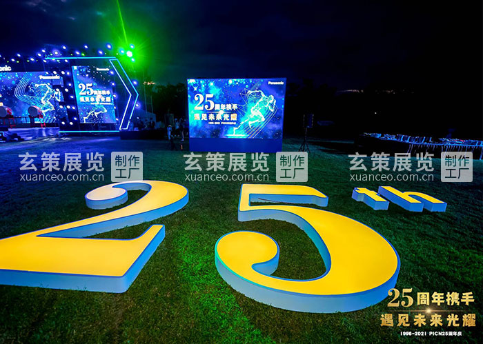 松下PICN25周年慶活動標識